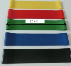 Pullum 10" Exercise Band Loops - Set Of 5