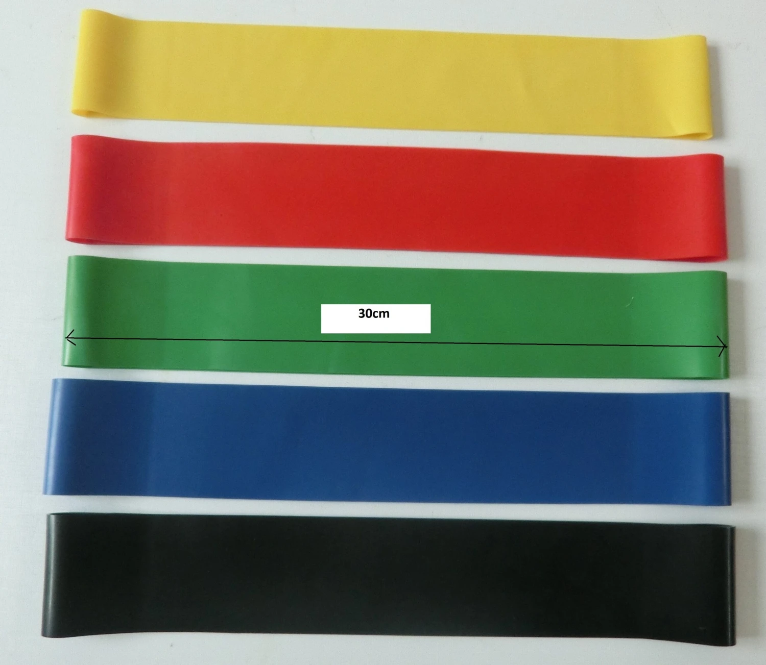 Pullum 12" Exercise Band Loops - Set Of 5 3 Pullum 12" Exercise Band Loops - Set Of 5