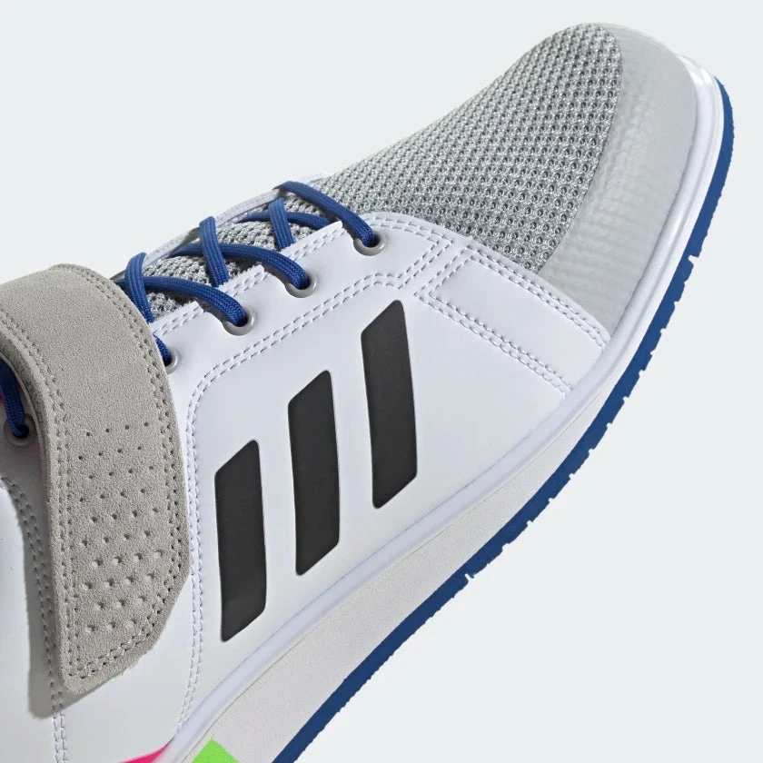 Adidas Power Perfect 3 Tokyo Weightlifting Shoes - Cloud White/Black/Solar Green 11 Adidas Power Perfect 3 Tokyo Weightlifting Shoes - Cloud White/Black/Solar Green - Image 9