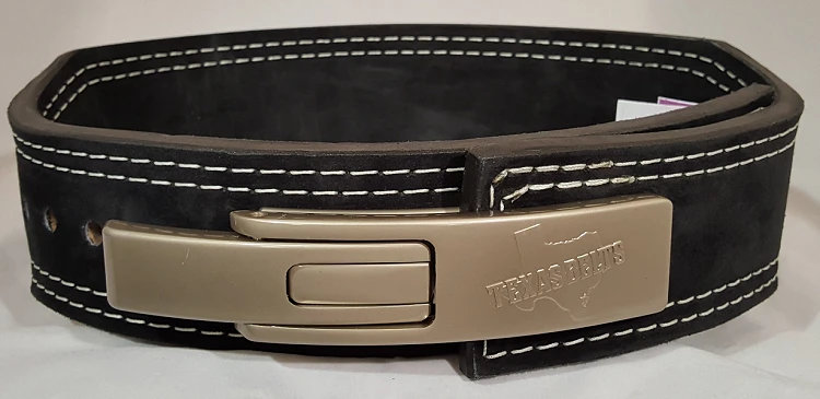 Titan Longhorn Tapered 2.5" X 4" Powerlifting IPF Approved Lever Belt 3 Titan Longhorn Tapered 2.5" X 4" Powerlifting IPF Approved Lever Belt