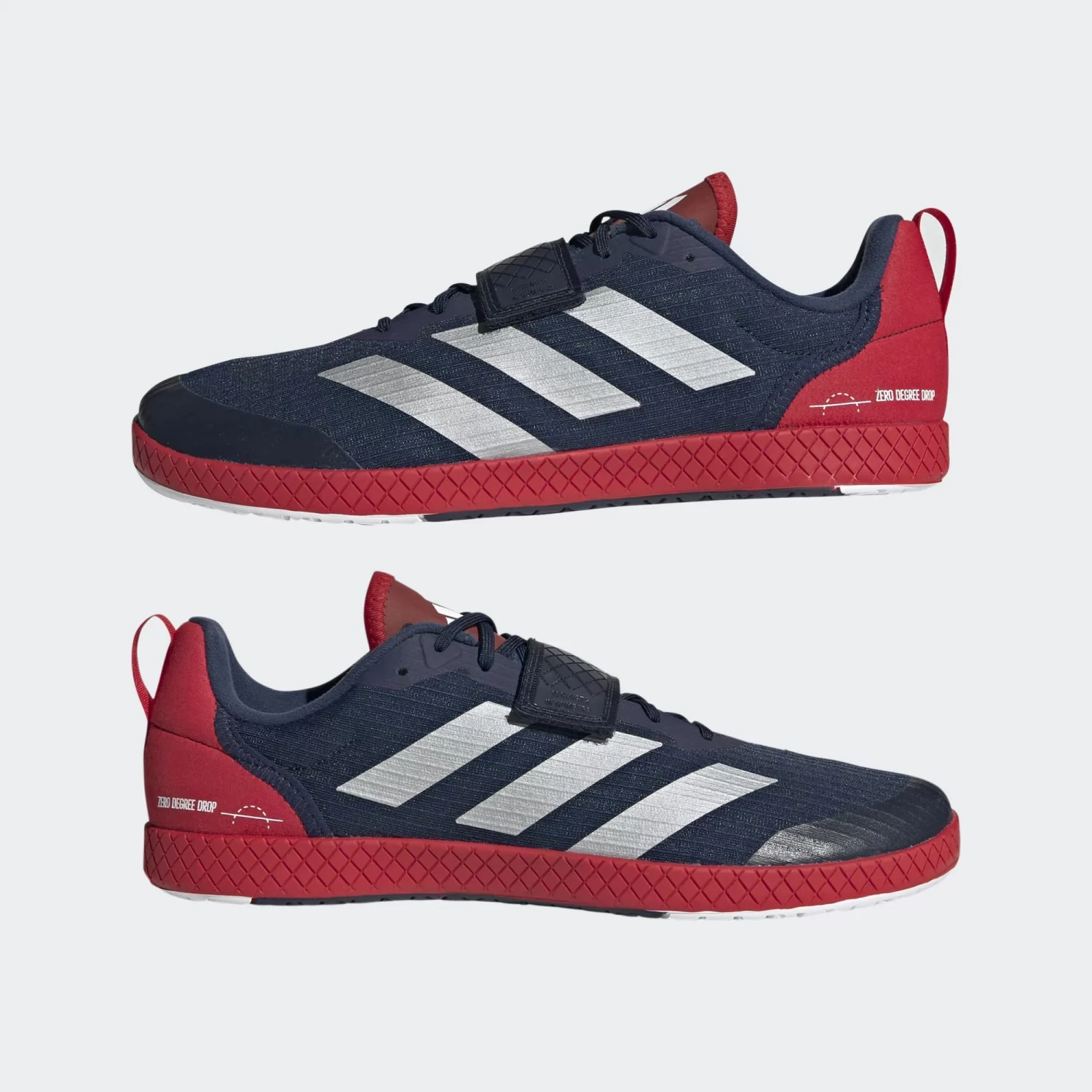 Adidas The Total Shoe - Team Navy Blue 2 / Silver Metallic / Better Scarlet 7 Adidas The Total Shoe - Team Navy Blue 2 / Silver Metallic / Better Scarlet - Image 5