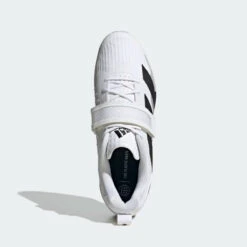 Adidas AdiPower III - White Black 10 Adidas AdiPower III - White Black -Pullum AdipowerIIIWhite2