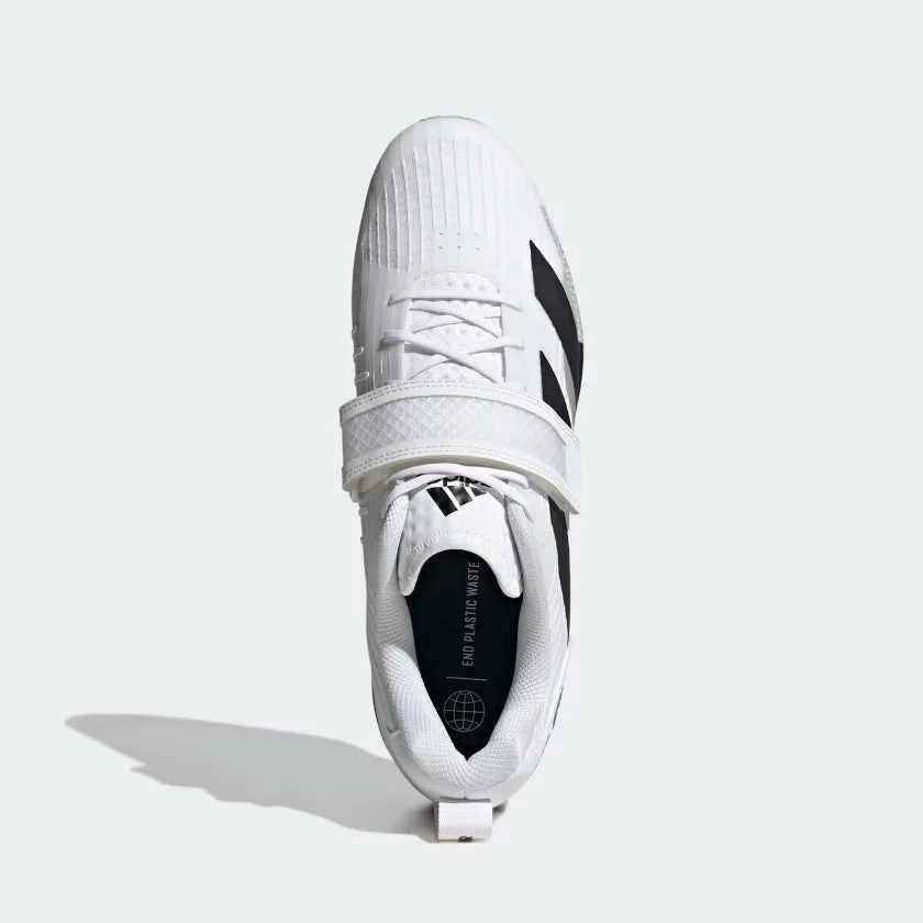 Adidas AdiPower III - White Black 6 Adidas AdiPower III - White Black - Image 4