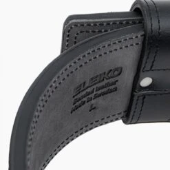 Eleiko Powerlifting Belt - Black 15 Eleiko Powerlifting Belt - Black -Pullum Eleiko Powerlifting Belt UK IPF Approved 3