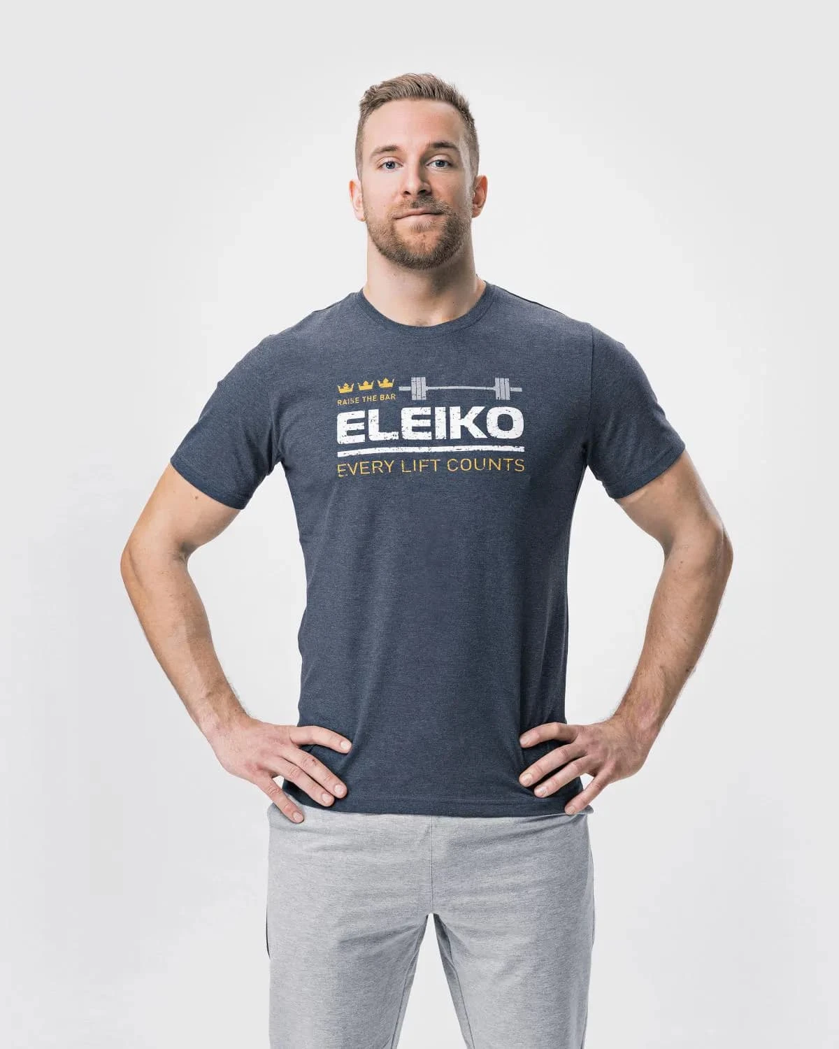 Eleiko Sign T-shirt B - Sky Black 4 Eleiko Sign T-shirt B - Sky Black - Image 2