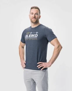 Eleiko Sign T-shirt B - Sky Black