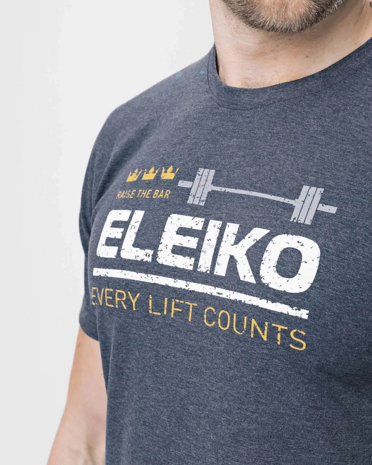 Eleiko Sign T-shirt B - Sky Black 5 Eleiko Sign T-shirt B - Sky Black - Image 3