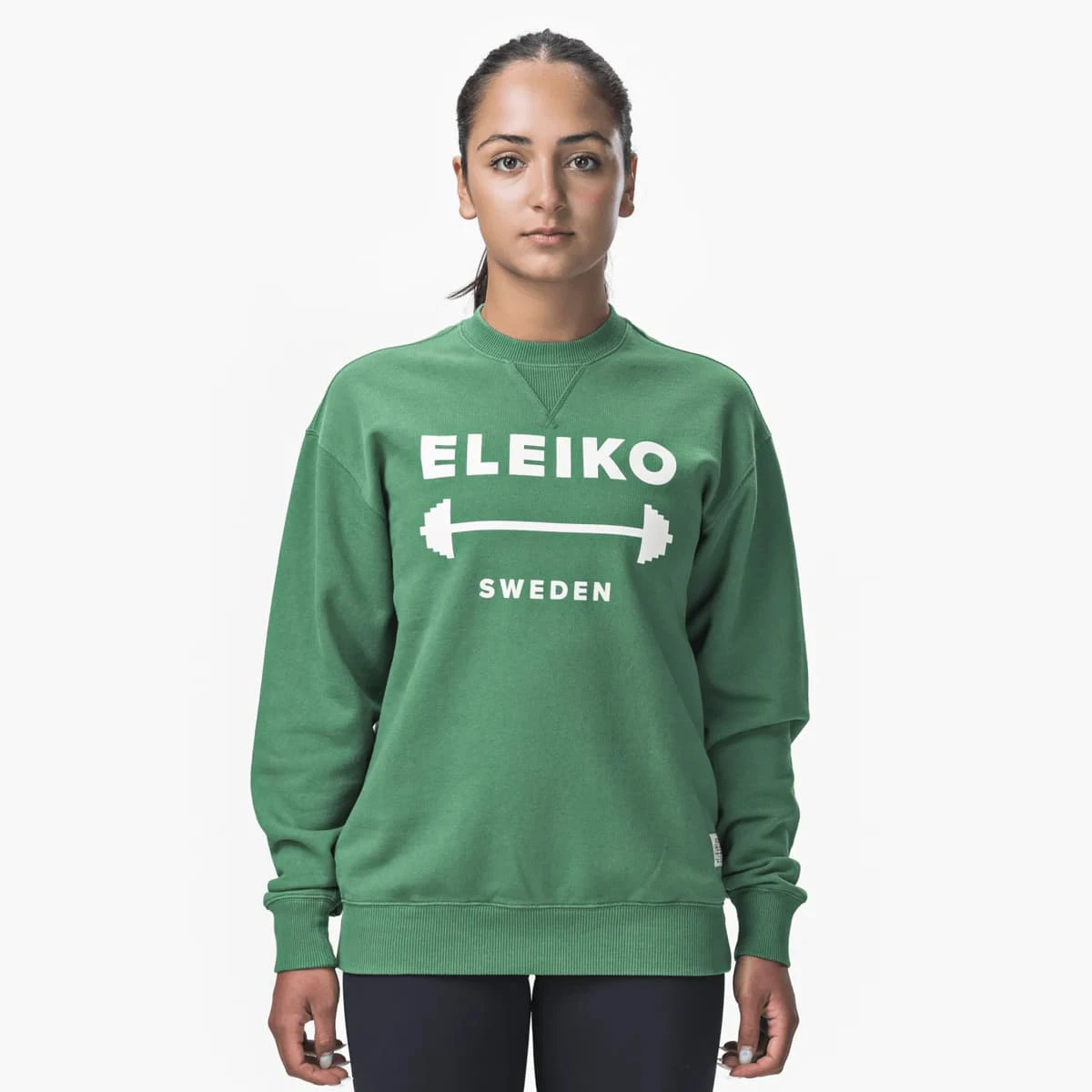 Eleiko Sweatshirt 1957 Collection - Green - Unisex 4 Eleiko Sweatshirt 1957 Collection - Green - Unisex - Image 2