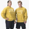 Eleiko Sweatshirt 1957 Collection - Yellow - Unisex 1 Eleiko Sweatshirt 1957 Collection - Yellow - Unisex -Pullum Eleiko Sweatshirt 1957 Collection Yellow