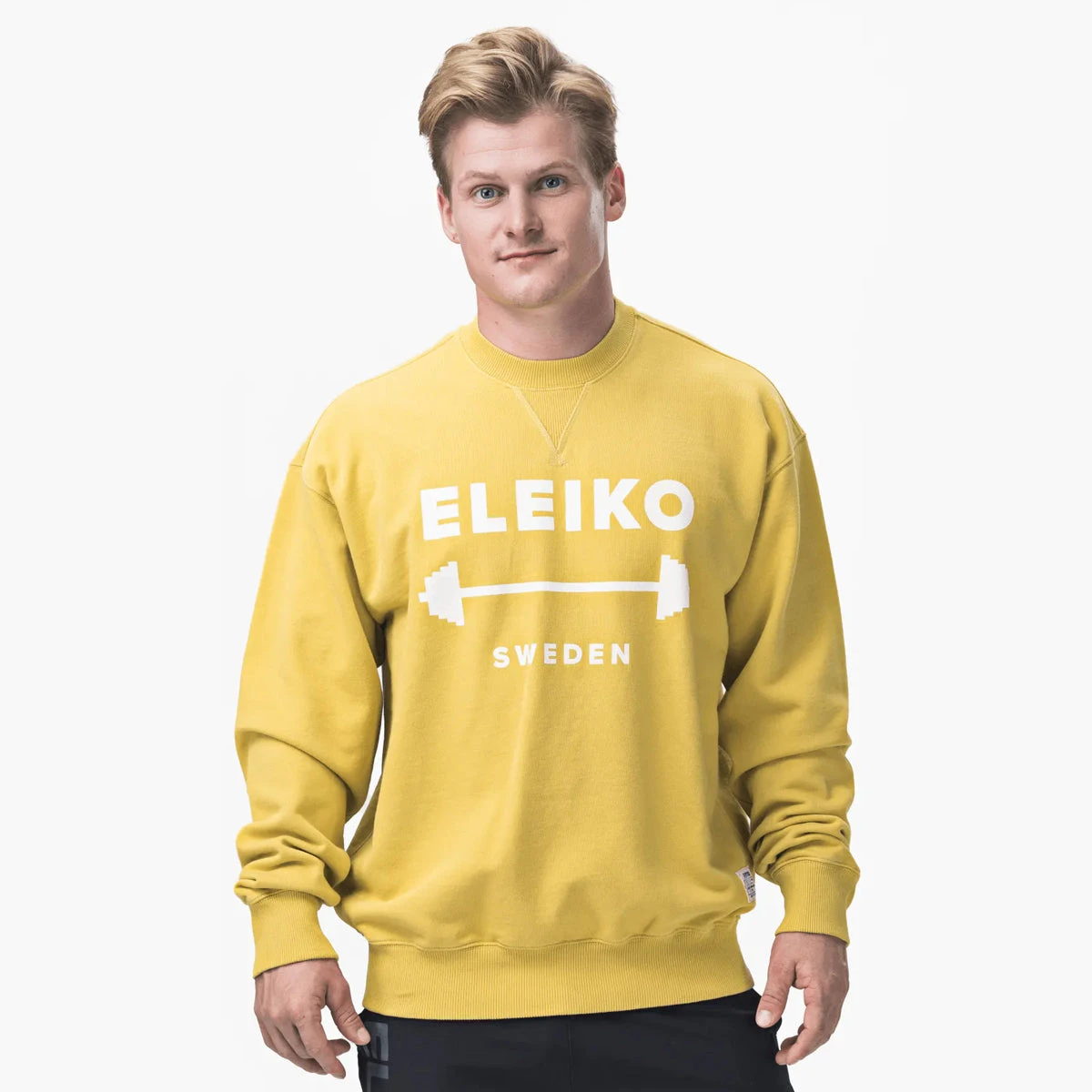 Eleiko Sweatshirt 1957 Collection - Yellow - Unisex 4 Eleiko Sweatshirt 1957 Collection - Yellow - Unisex - Image 2
