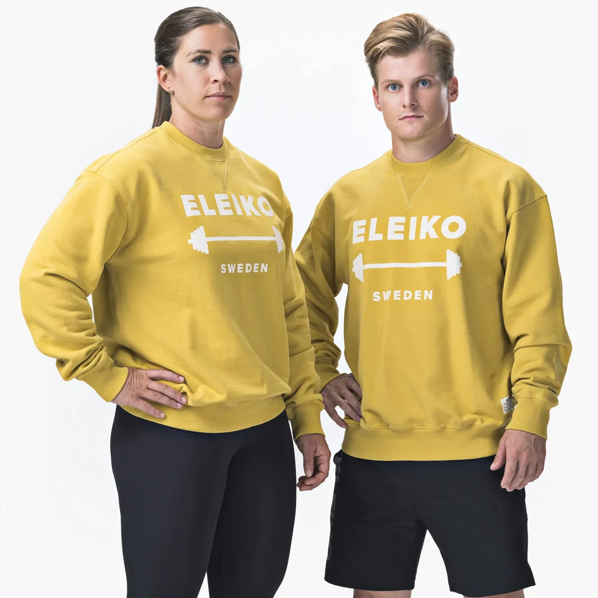 Eleiko Sweatshirt 1957 Collection - Yellow - Unisex 3 Eleiko Sweatshirt 1957 Collection - Yellow - Unisex
