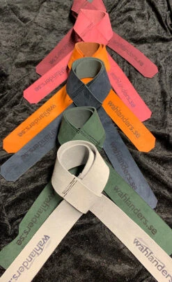 Wahlander - Leather Lifting Straps -Pullum Fargade Dragremmar