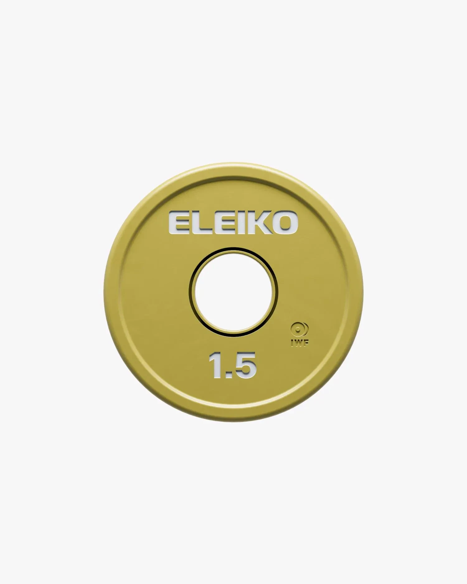 ELEIKO IWF WEIGHTLIFTING FRICTION GRIP COMPETITION DISCS 4 ELEIKO IWF WEIGHTLIFTING FRICTION GRIP COMPETITION DISCS - Image 2