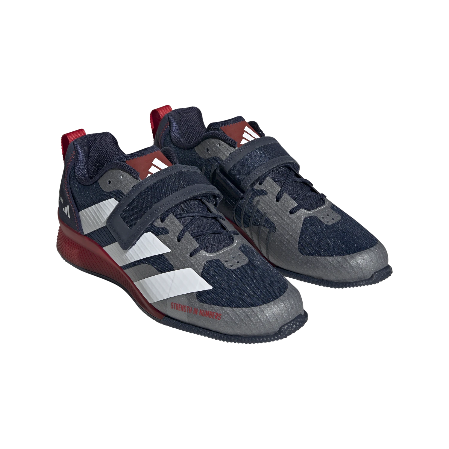 Adidas AdiPower III - Navy Red 6 Adidas AdiPower III - Navy Red - Image 4