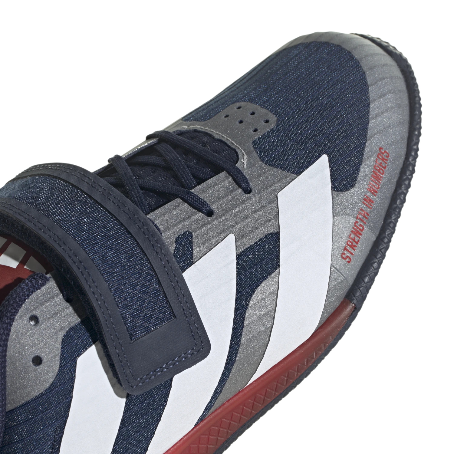 Adidas AdiPower III - Navy Red 7 Adidas AdiPower III - Navy Red - Image 5