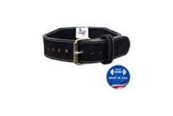 Titan Longhorn Tapered 2.5" X 4" Suede Prong Powerlifting IPF Approved Belt