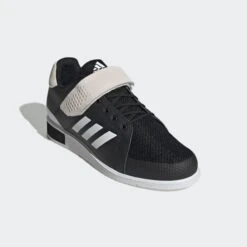 Adidas Power Perfect 3 Weightlifting Shoes - Black/White 15 Adidas Power Perfect 3 Weightlifting Shoes - Black/White -Pullum Power Perfect 3 Tokyo Weightlifting Shoes Black GX2895 04 standard