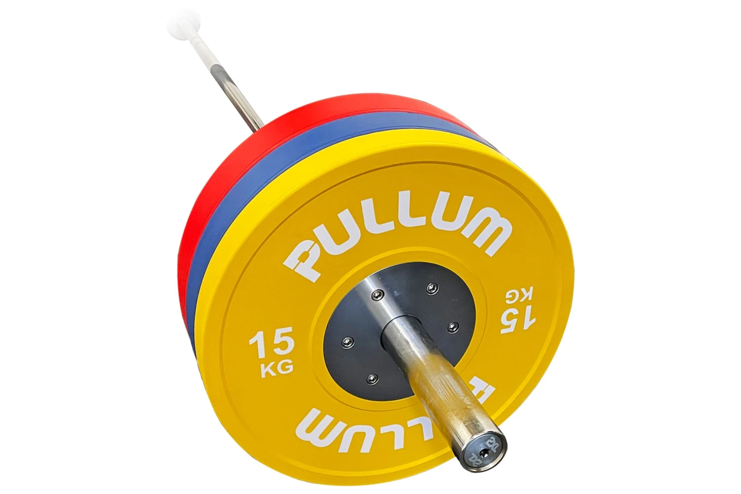 Pullum Branded Coloured Competition Weightlifting Disc Set 5 Pullum Branded Coloured Competition Weightlifting Disc Set - Image 3