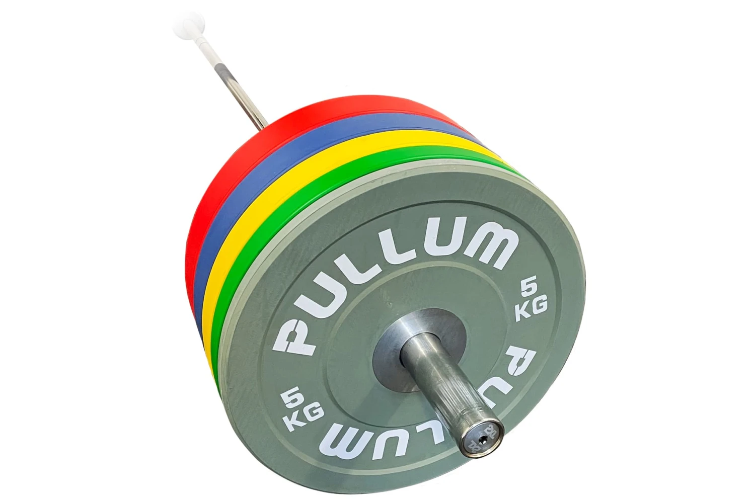 Pullum Branded Coloured Competition Weightlifting Disc Set 3 Pullum Branded Coloured Competition Weightlifting Disc Set