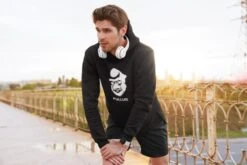 Pullum Hoodie With Gorilla Silhouette - Black 11 Pullum Hoodie With Gorilla Silhouette - Black -Pullum Pullum Hoodie 24 3