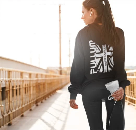 Pullum Hoodie With Gorilla Silhouette - Black 5 Pullum Hoodie With Gorilla Silhouette - Black - Image 3