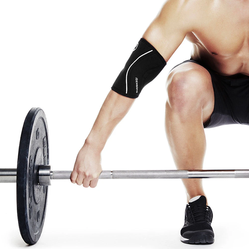 Rehband RX Elbow Sleeve 5mm - Black (Individual) 3 Rehband RX Elbow Sleeve 5mm - Black (Individual)