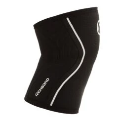 Rehband RX Knee Sleeve For Gym - 3mm 11 Rehband RX Knee Sleeve For Gym - 3mm -Pullum Rehband RX Line Knee Support Black 3mm Side