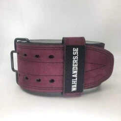 Wahlander Powerlifting Belt - IPF Approved 15 Wahlander Powerlifting Belt - IPF Approved -Pullum WahlanderBurgandy1