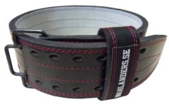 Wahlander Powerlifting Belt - IPF Approved 17 Wahlander Powerlifting Belt - IPF Approved -Pullum Wahlander Black Red