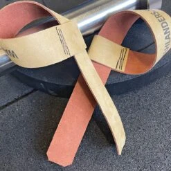 Wahlander - Leather Lifting Straps -Pullum Wahlanders Leather Lifting Straps Gold