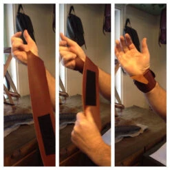 Wahlander - Leather Wrist Wraps -Pullum Wahlanders Leather Wrist Wraps 3