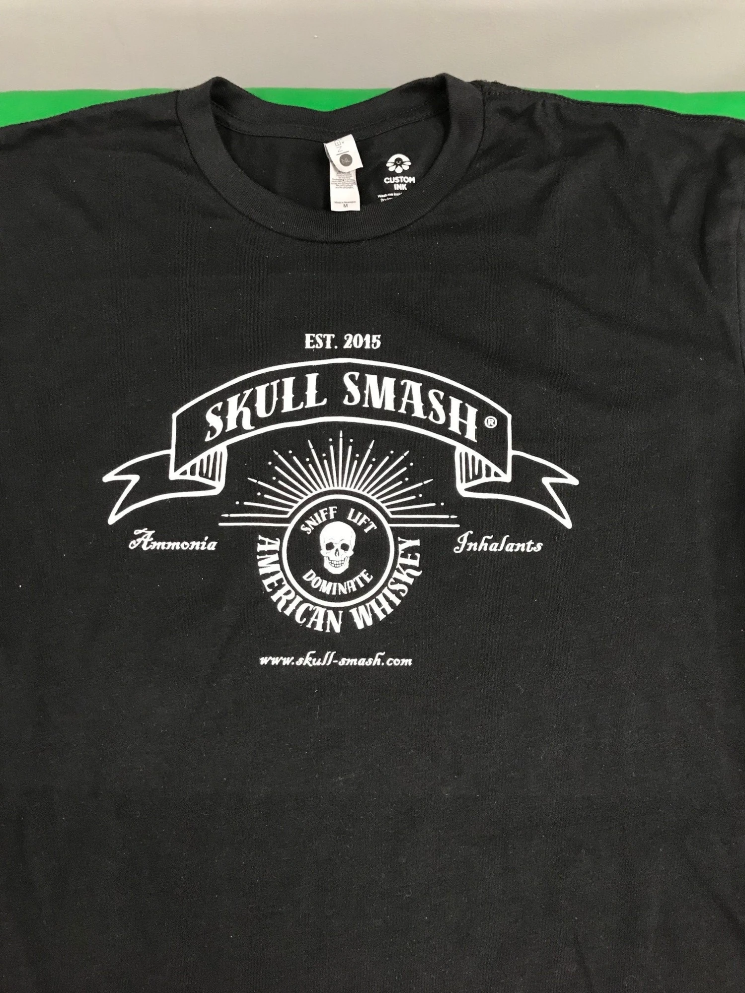 American Whiskey Scented Skull Smash T-Shirt 4 American Whiskey Scented Skull Smash T-Shirt - Image 2