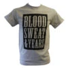 Pullum Blood, Sweat & Years T-Shirt - Grey 1 Pullum Blood, Sweat & Years T-Shirt - Grey -Pullum clst12