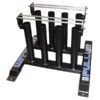 Pullum Pro-Lockable Olympic Bar Store -Pullum pullum lockable bar holder vertical
