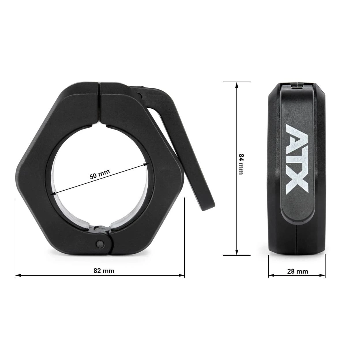 ATX® Magnetic Collar Clamp 50 Mm - Pair 8 ATX® Magnetic Collar Clamp 50 Mm - Pair - Image 6